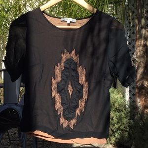 Silky top from Sandro